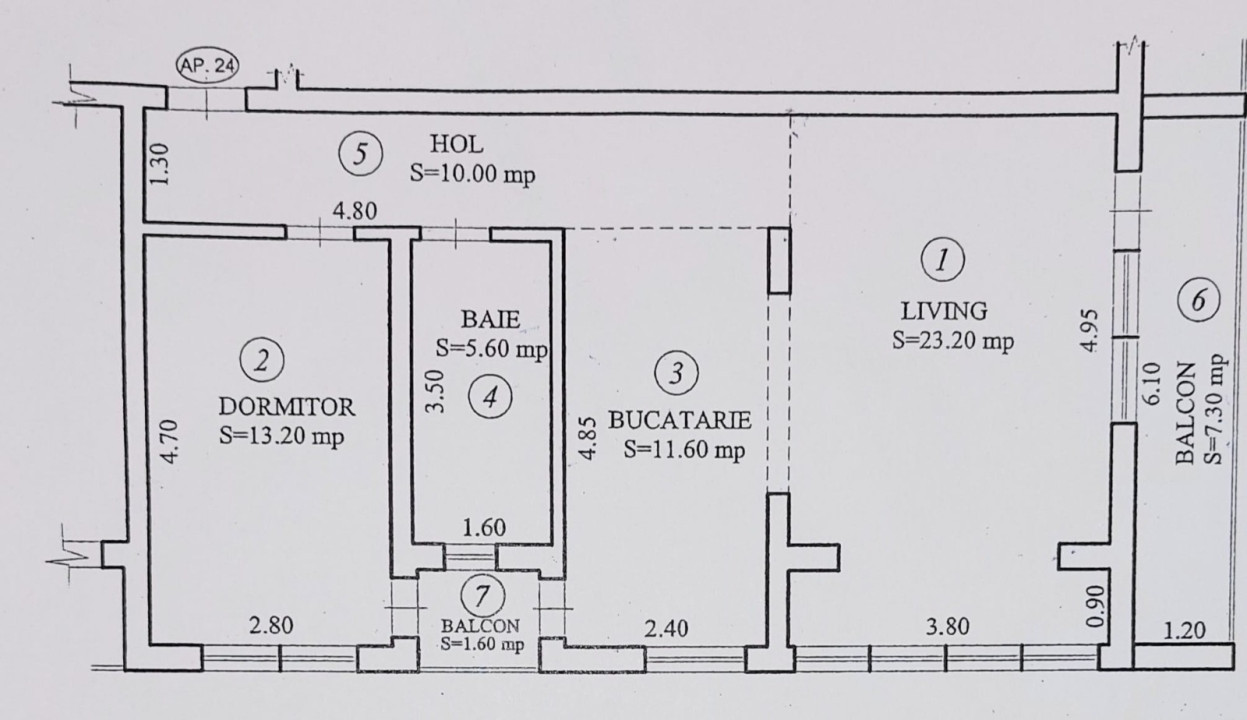 Apartament de vânzare cu 2 camere 64 mp în Selimbar