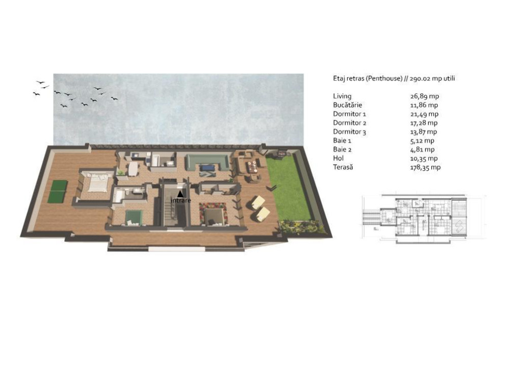 Apartamente de vânzare în Tăuții Măgherăuș - proiect finalizat