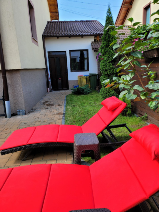 Casa duplex 4 camere- 148 mp utili-curte jacuzzi, intrarea în Cisnădie