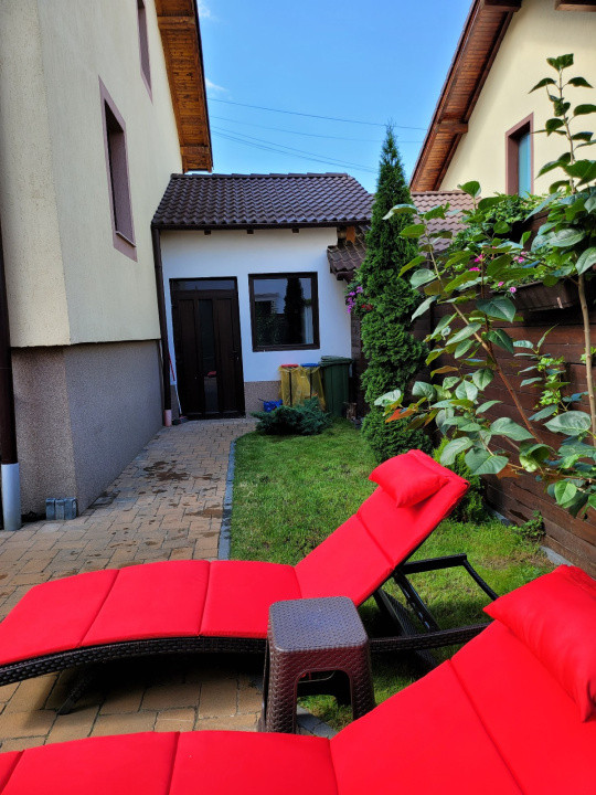 Casa duplex 4 camere- 148 mp utili-curte jacuzzi, intrarea în Cisnădie