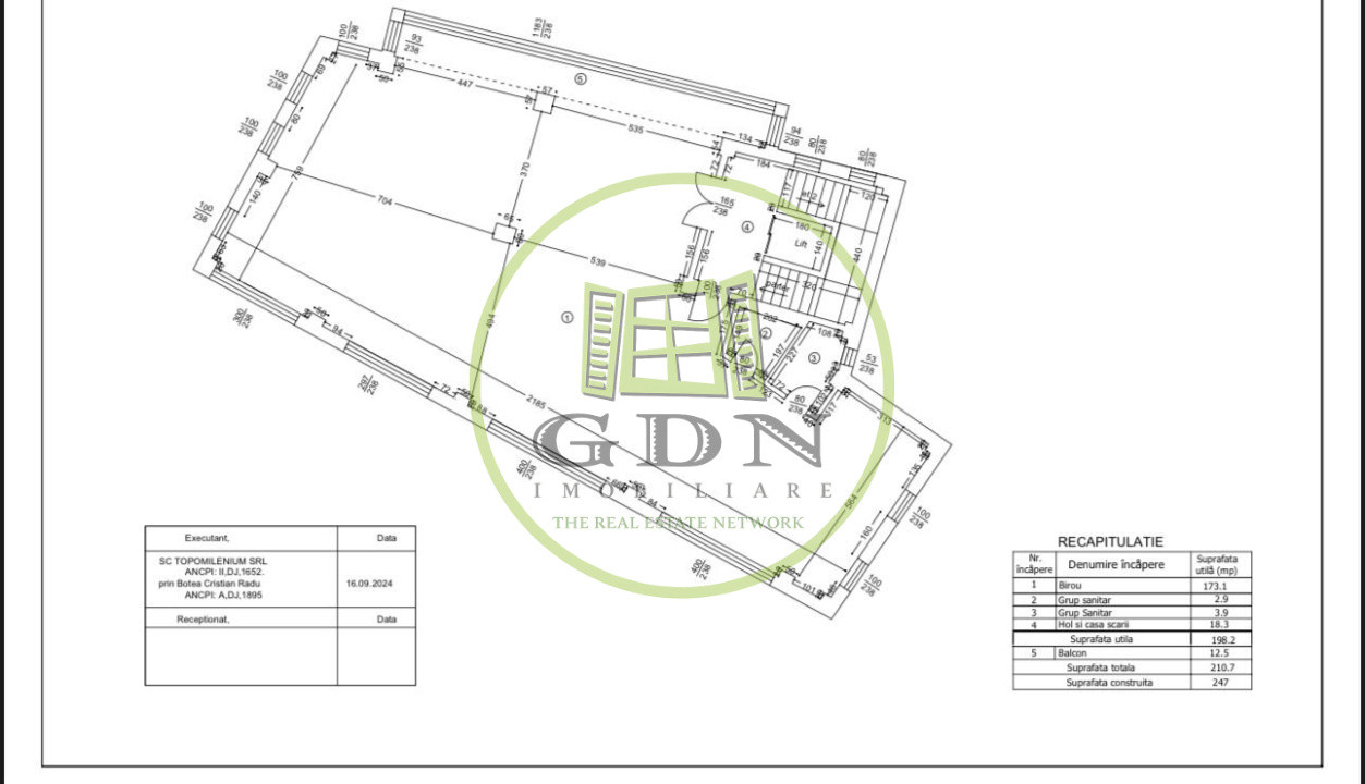 Spatiu comercial, 210.7 mp, constructie noua, Centru, Facultatea de Agronomie