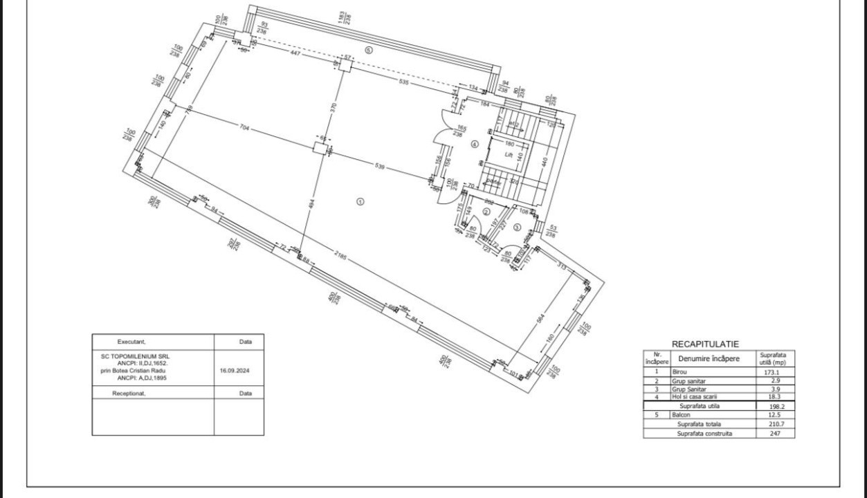 Spatiu comercial, 210.7 mp, constructie noua, Centru, Facultatea de Agronomie