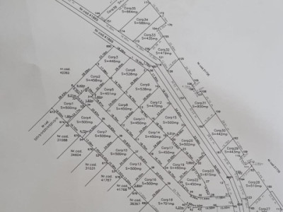 Teren intravilan 664mp cu toate utilitățile la front în zona Ford