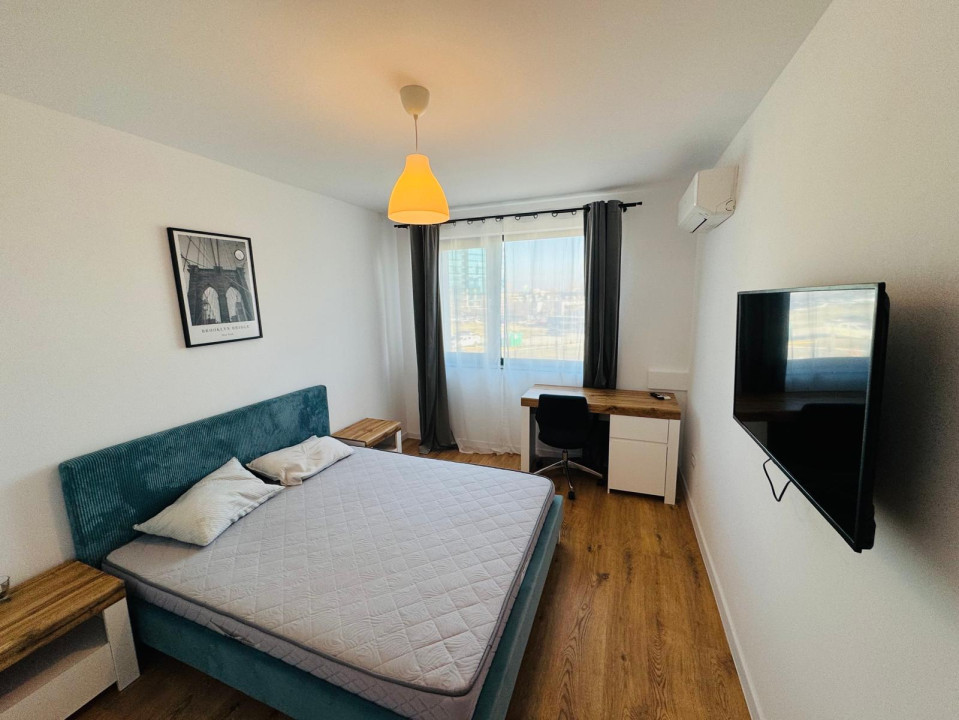 Apartament nou de închiriat, complet mobilat, Ivory Residence Pipera. 