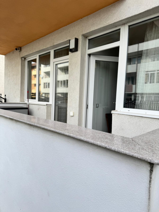 Apartamen 3 camere 50mp,mobilat si  cu o curte proprie  de inchiriat in Cisnadie