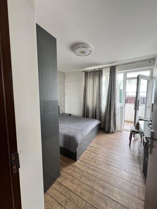 Apartamen 3 camere 50mp,mobilat si  cu o curte proprie  de inchiriat in Cisnadie