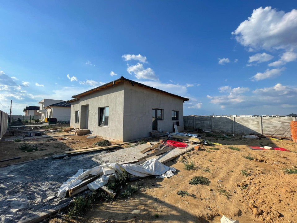 Casă nouă la cheie parter 100mp utili și 412mp de teren în zona Selgros