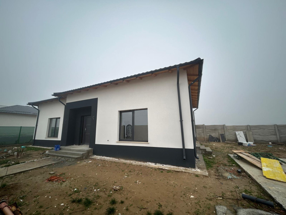 Casă nouă la cheie parter 100mp utili și 412mp de teren în zona Selgros