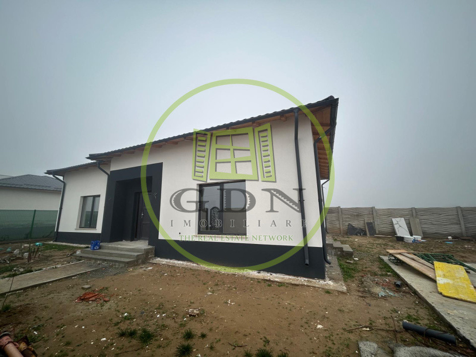 Casă nouă la cheie parter 100mp utili și 412mp de teren în zona Selgros